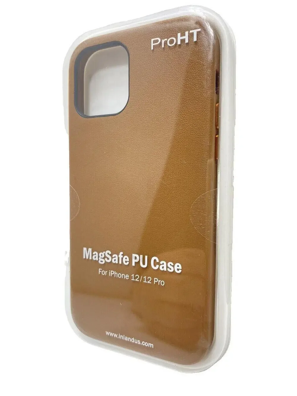 iPhone 12/12 Pro MagSafe PU Case Pro HT Brown - Brand New and Premium Quality
